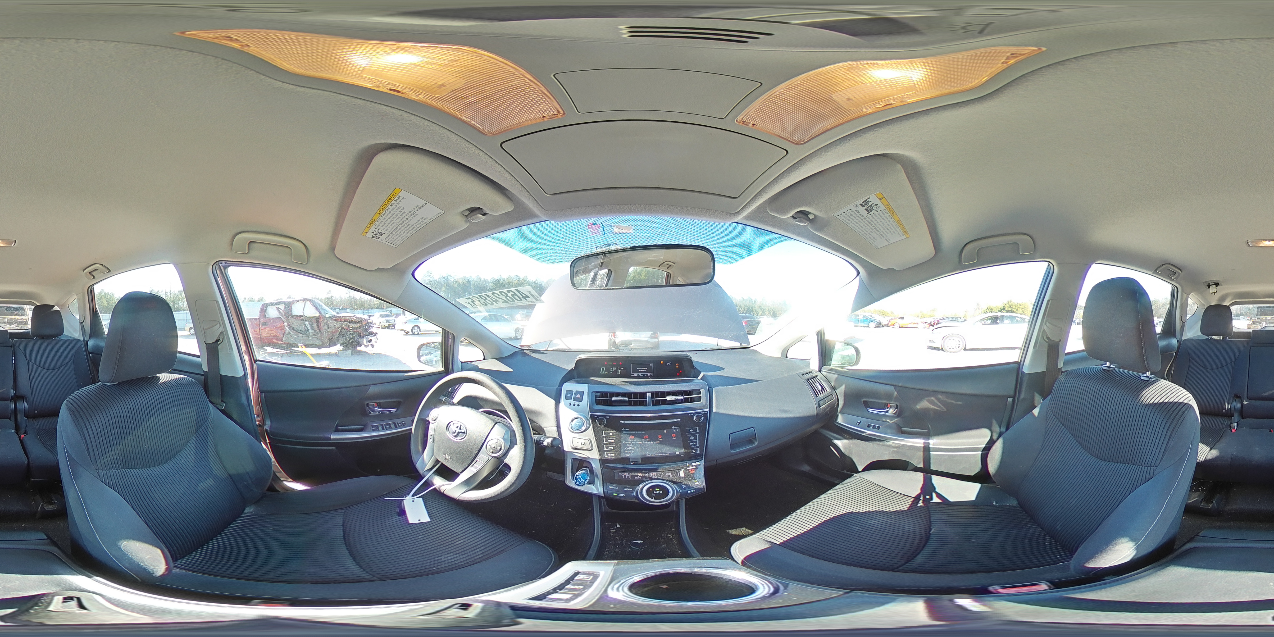 2015 Toyota Prius VIN JTDZN3EU0FJ027837 Copart auction photo, rear end damage thumbnail 12