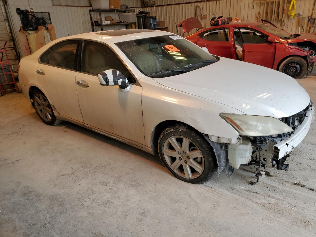 2009 Lexus ES VIN JTHBJ46G092338550 Copart auction photo, biohazard/chemical / hail damage thumbnail 4