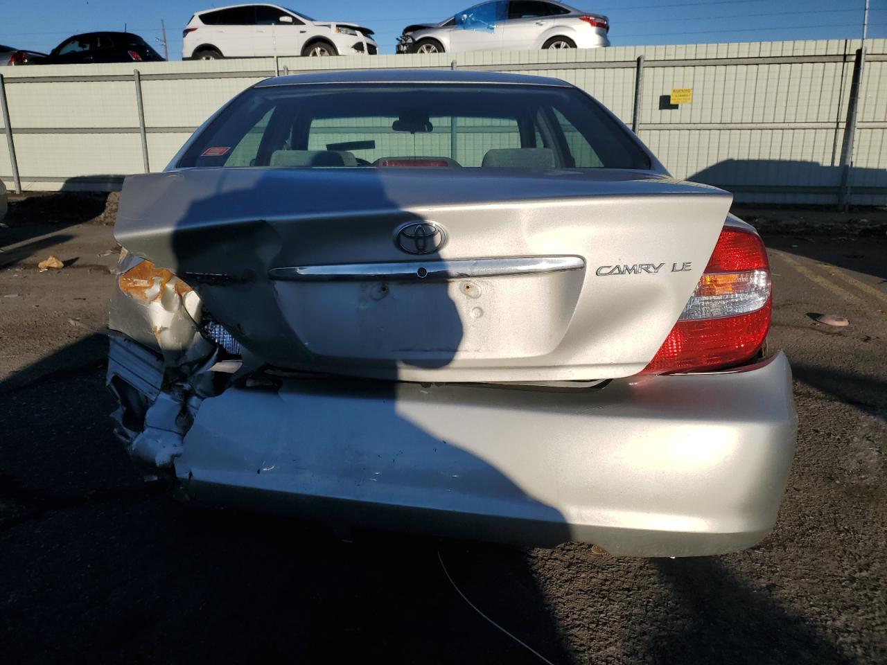 2004 Toyota Camry VIN 4T1BE32K54U883842 Copart auction photo, rear end damage thumbnail 6
