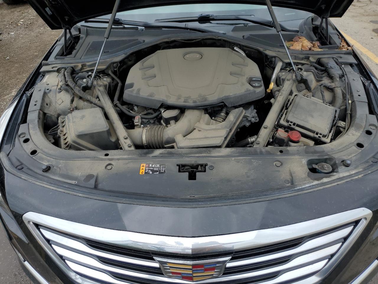 2018 Cadillac CT6 VIN 1G6KD5RS6JU159486 Copart auction photo, side damage thumbnail 11