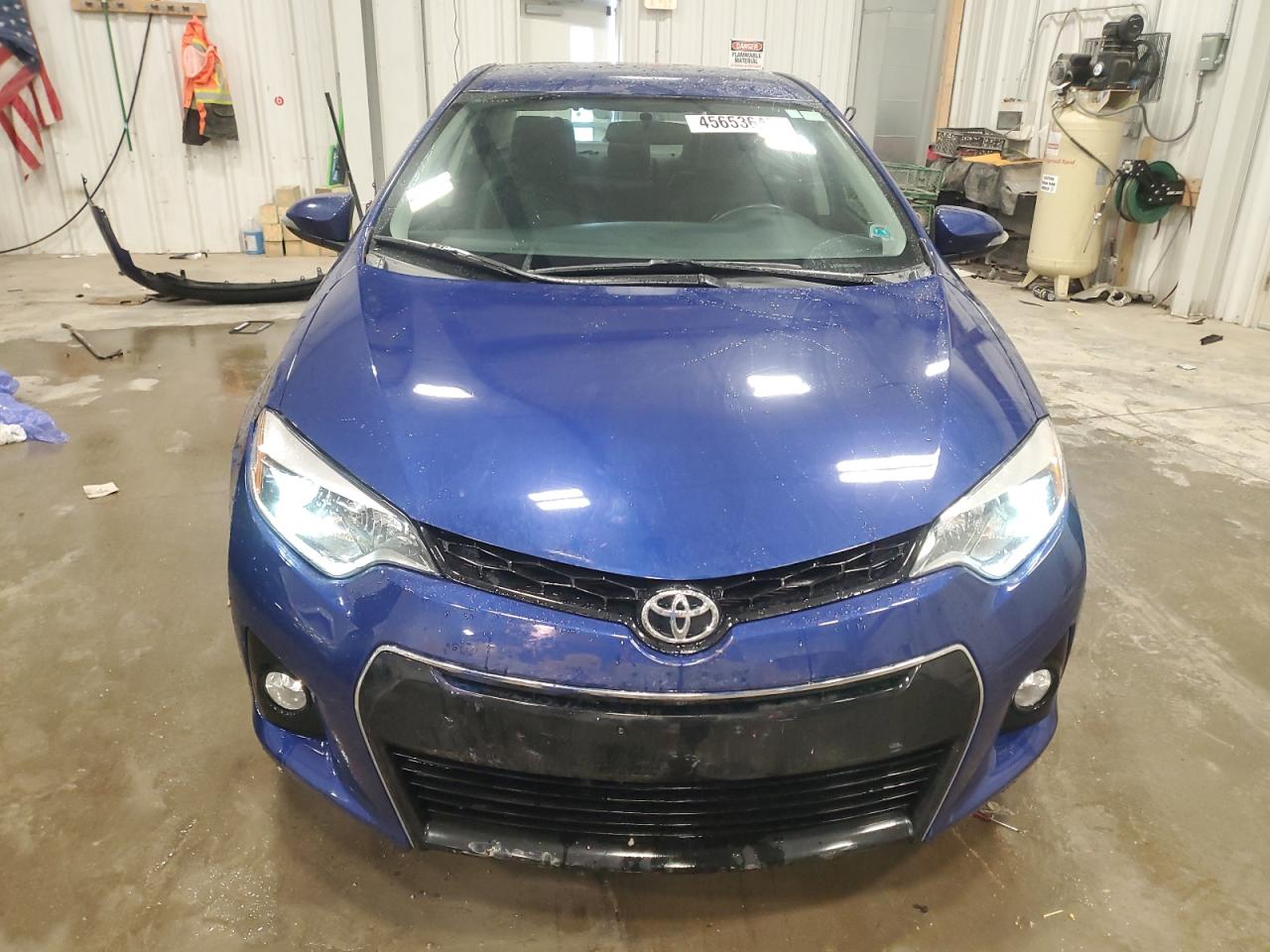 2015 Toyota Corolla VIN 2T1BURHE8FC353974 Copart auction photo, rear end damage thumbnail 5