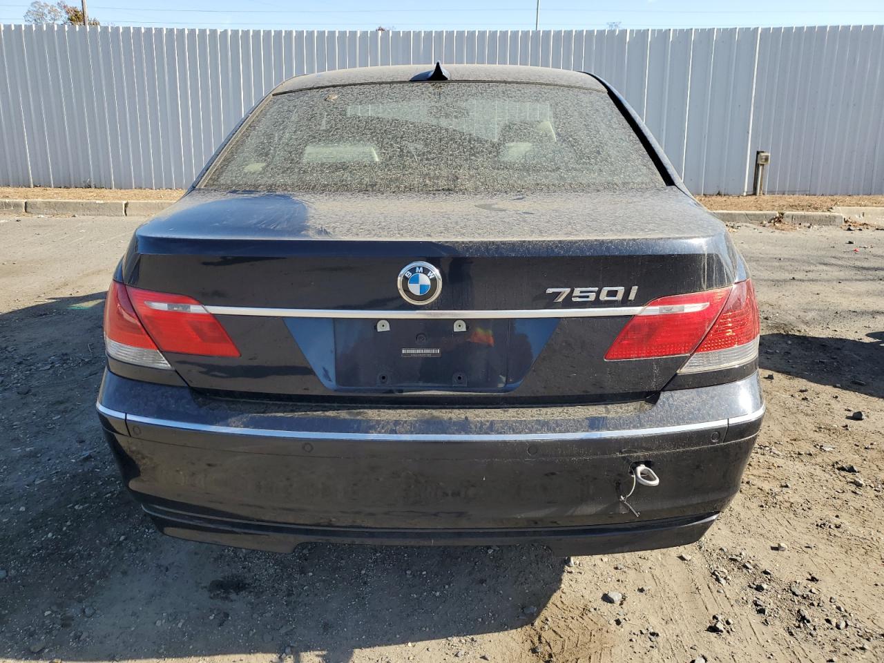 2007 BMW 7er VIN WBAHL83507DT11072 Copart auction photo, front end damage thumbnail 6
