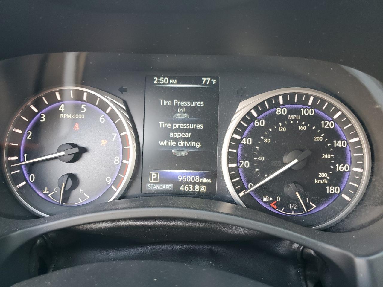 2017 Infiniti Q50 VIN JN1EV7APXHM734647 Copart auction photo, front end damage thumbnail 9
