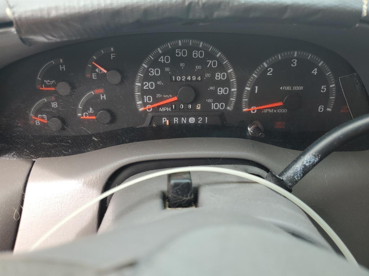1997 Ford Expedition VIN 1FMFU18L9VLB33554 Copart auction photo, water/flood damage thumbnail 9
