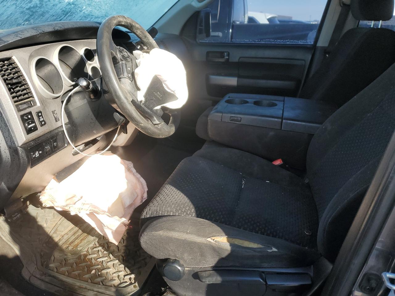 2012 Toyota Tundra VIN 5TFUY5F12CX252318 Copart auction photo, front end / side damage thumbnail 7