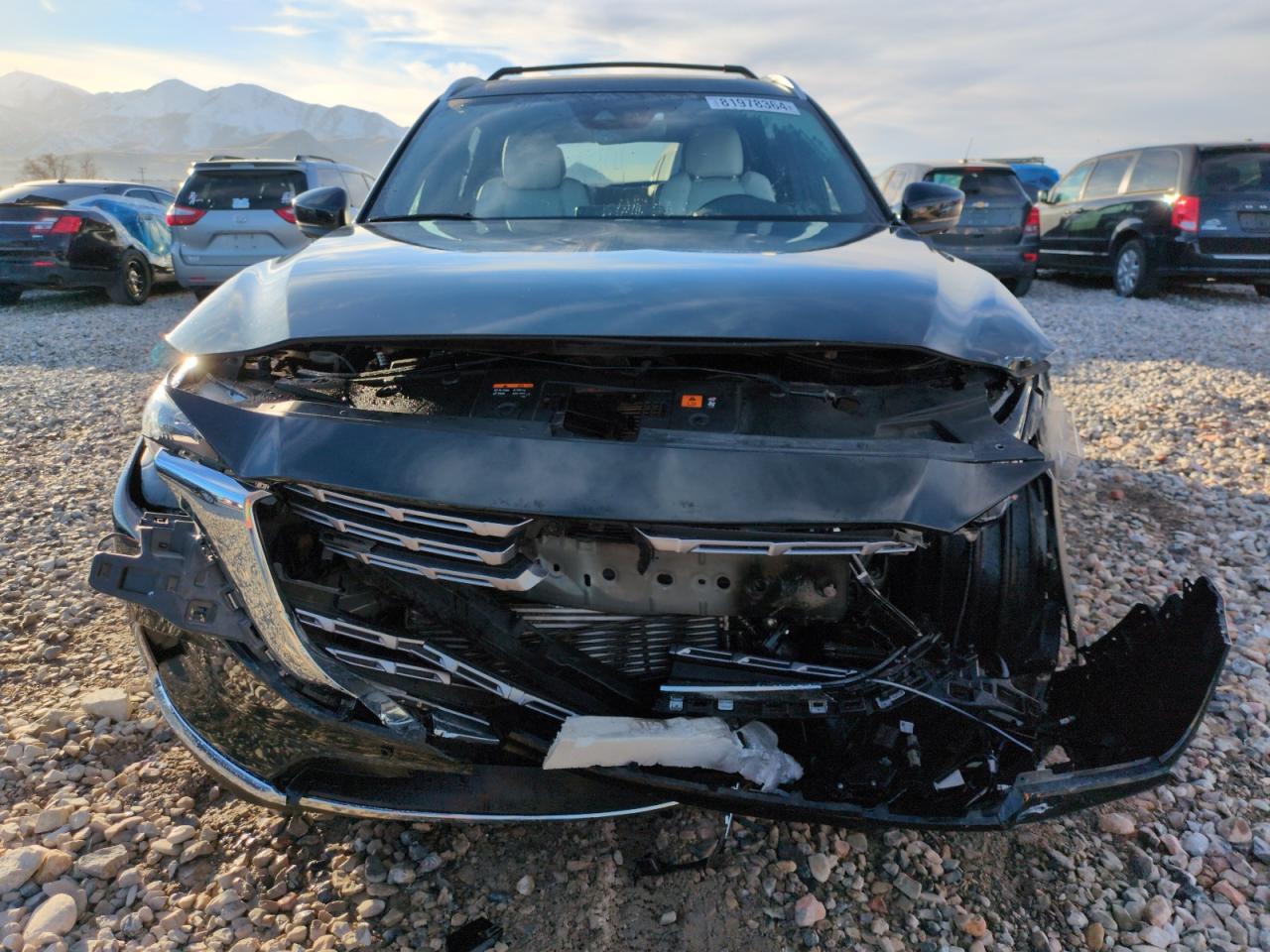 2021 Mazda CX-9 VIN JM3TCBEY3M0534511 Copart auction photo, front end damage thumbnail 5