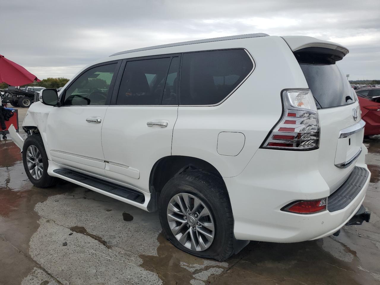 2014 Lexus GX VIN JTJJM7FX7E5072133 Copart auction photo, front end / side damage thumbnail 2