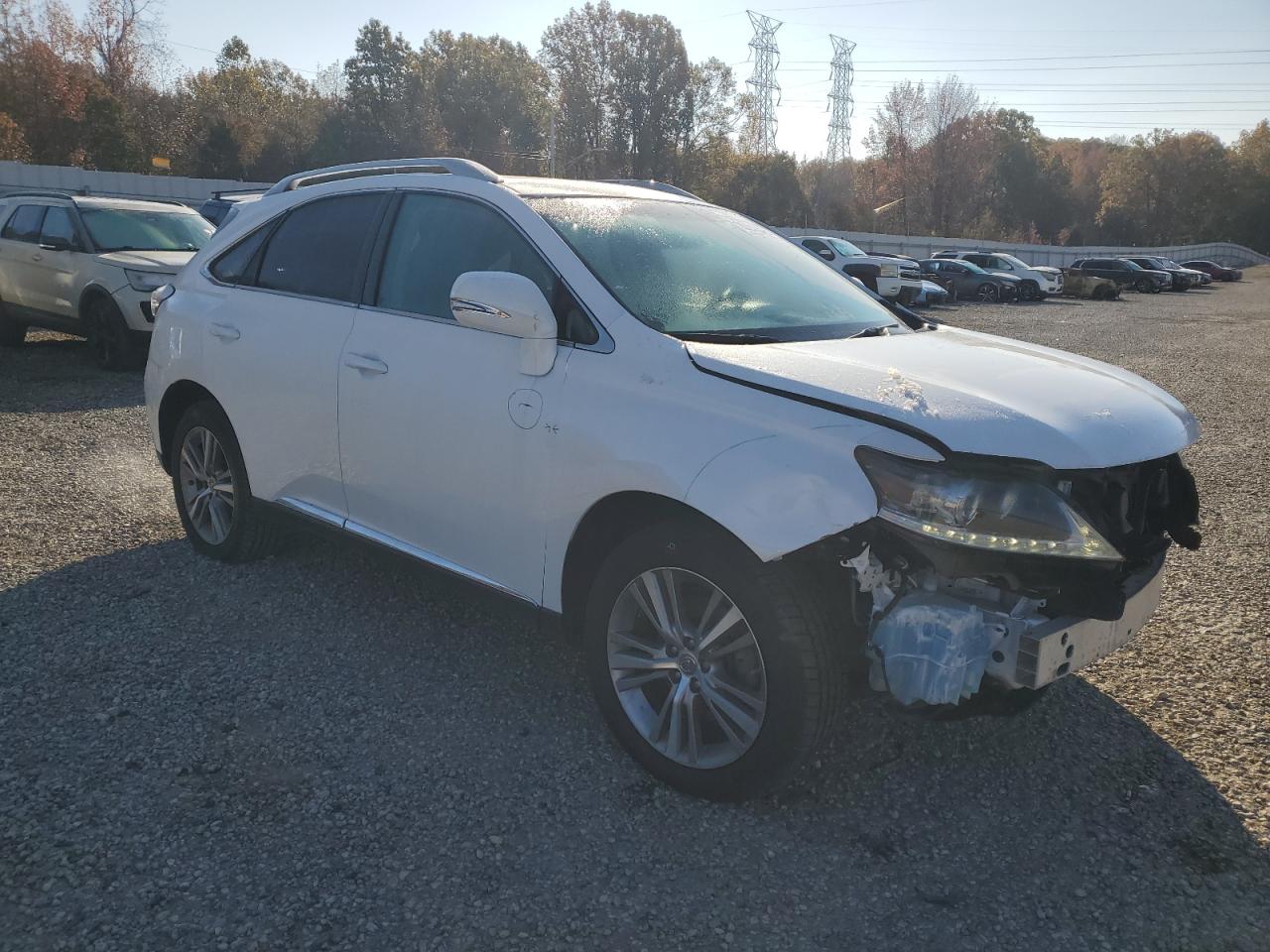 2015 Lexus RX VIN 2T2ZK1BA5FC160320 Copart auction photo, front end damage thumbnail 4