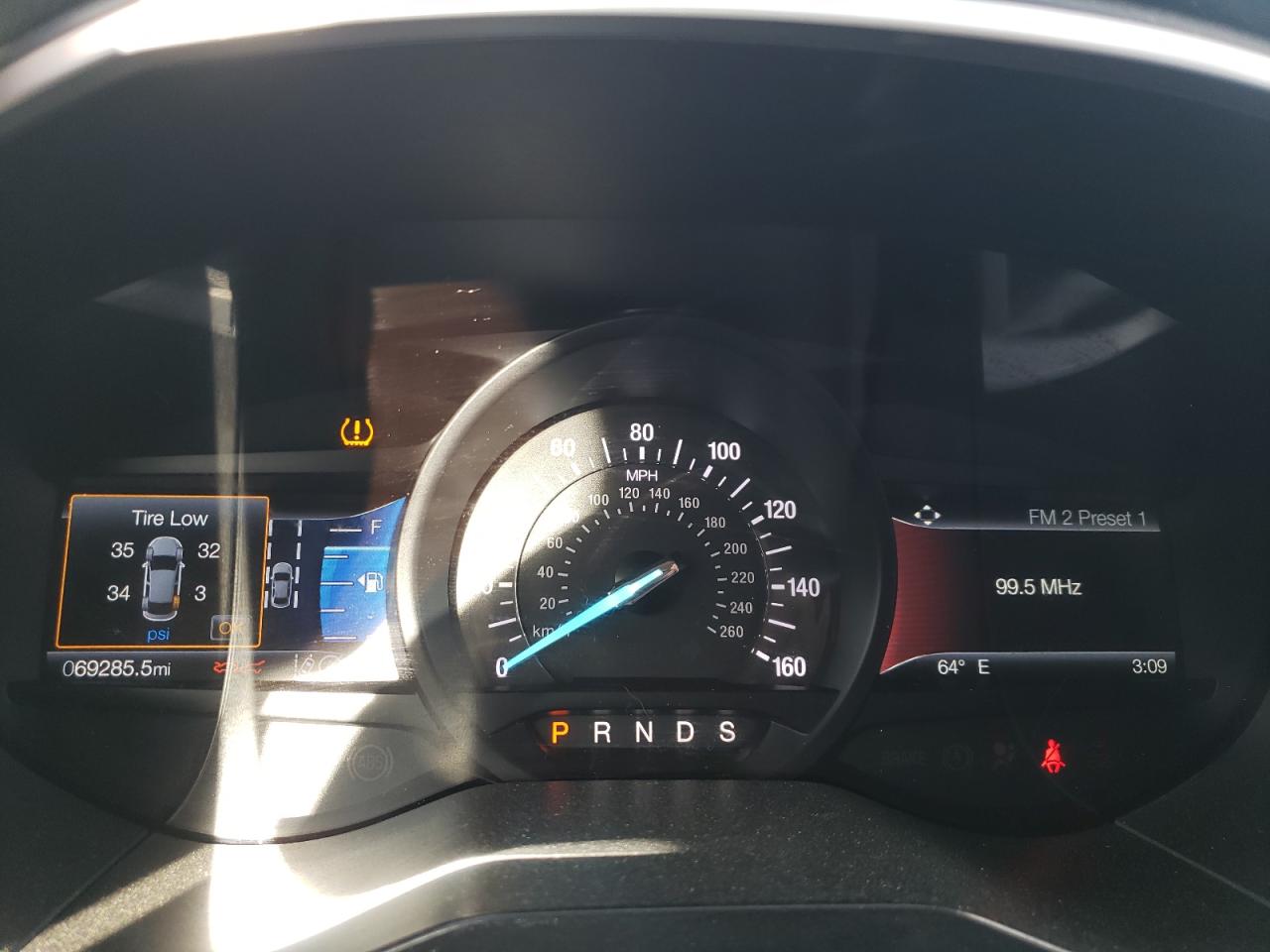 2020 Ford Edge VIN 2FMPK4J93LBA44084 Copart auction photo, rear end / hail damage thumbnail 9