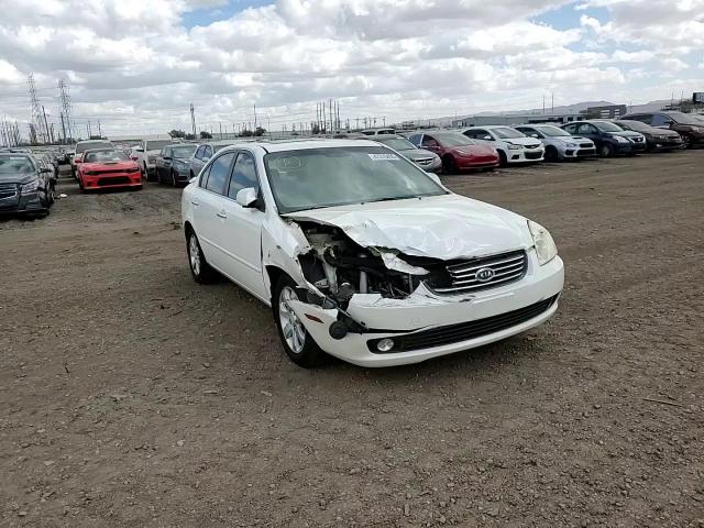 2007 KIA Optima VIN KNAGE124075087981 Copart auction photo, front end / rear end damage thumbnail 11