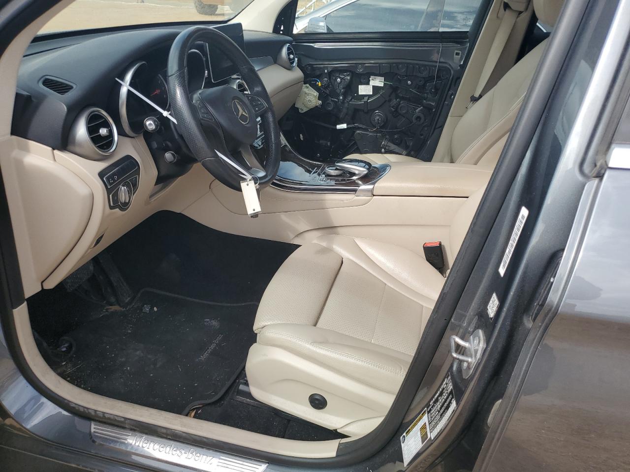 2018 Mercedes-Benz GLC VIN WDC0G4JB7JV025009 Copart auction photo, front end damage thumbnail 7