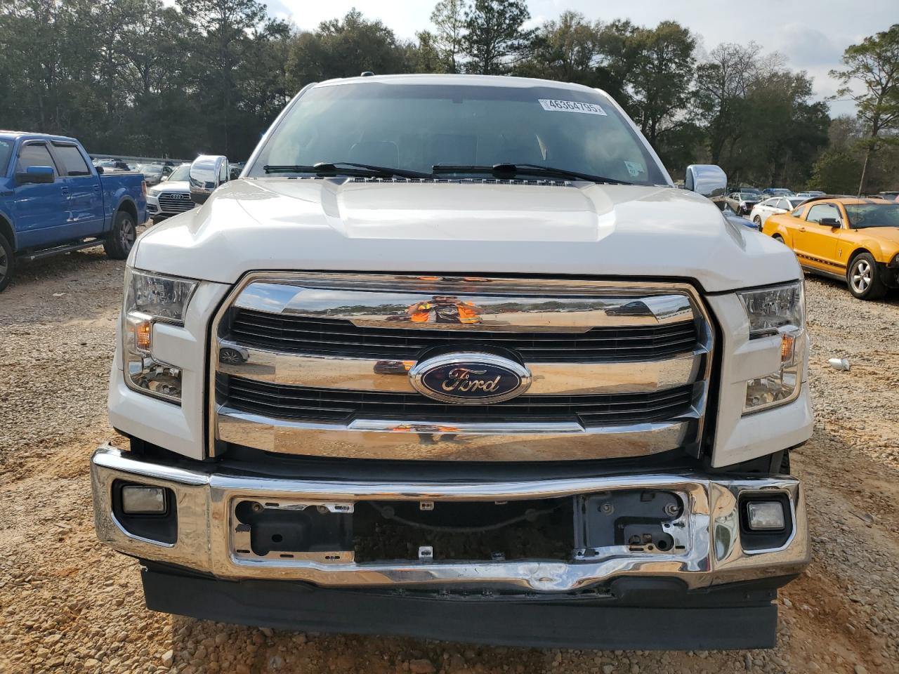 2017 Ford F-150 VIN 1FTEW1CF0HFB80079 Copart auction photo, front end / rear end damage thumbnail 5
