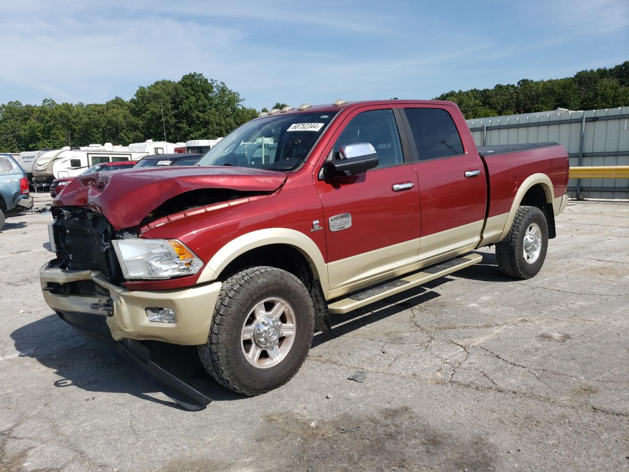 2012 Dodge RAM VIN 3C6UD5GL4CG225905
