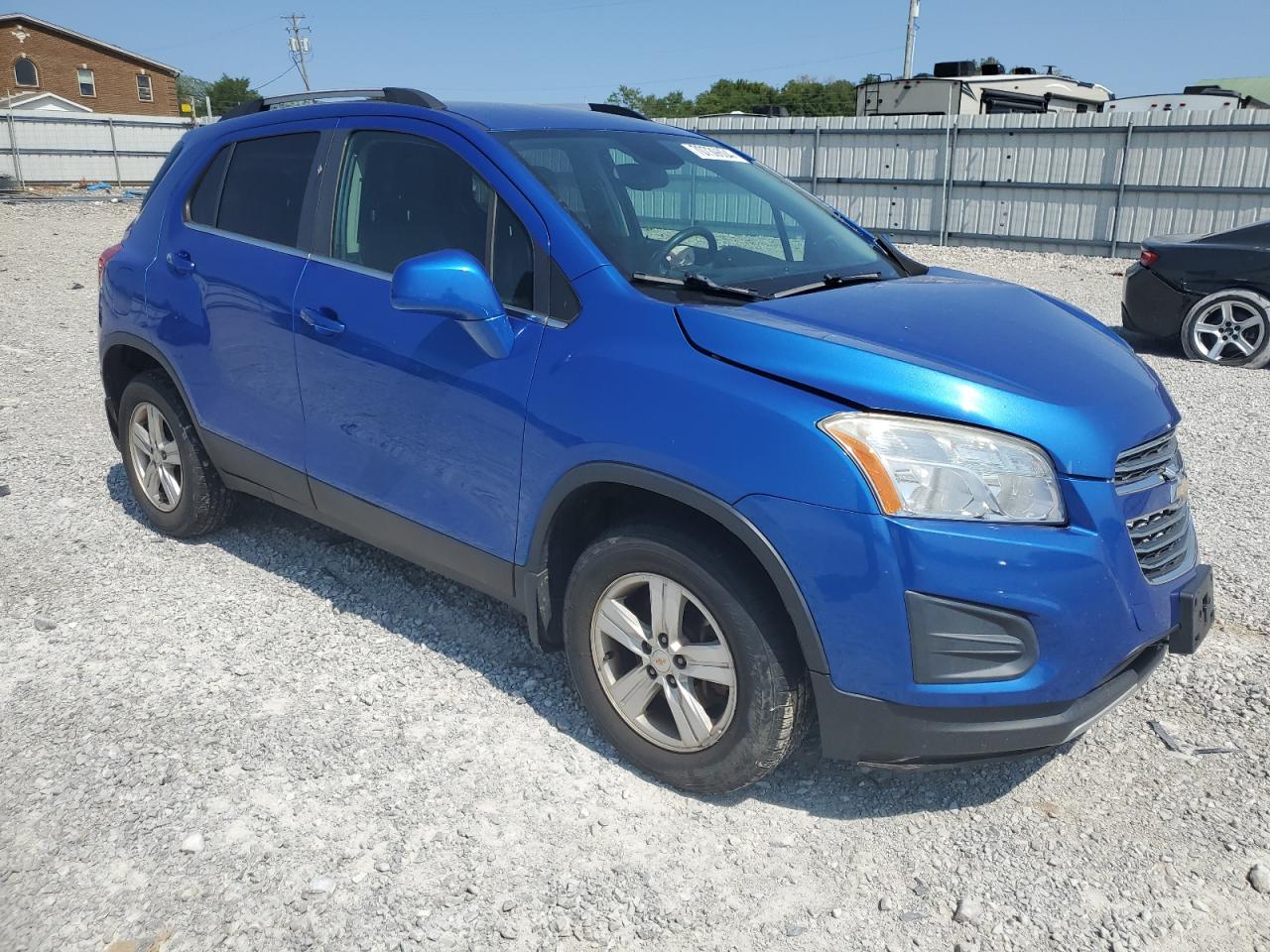 2016 Chevrolet Trax VIN KL7CJPSB9GB628412 Copart auction photo, front end / undercarriage damage thumbnail 4