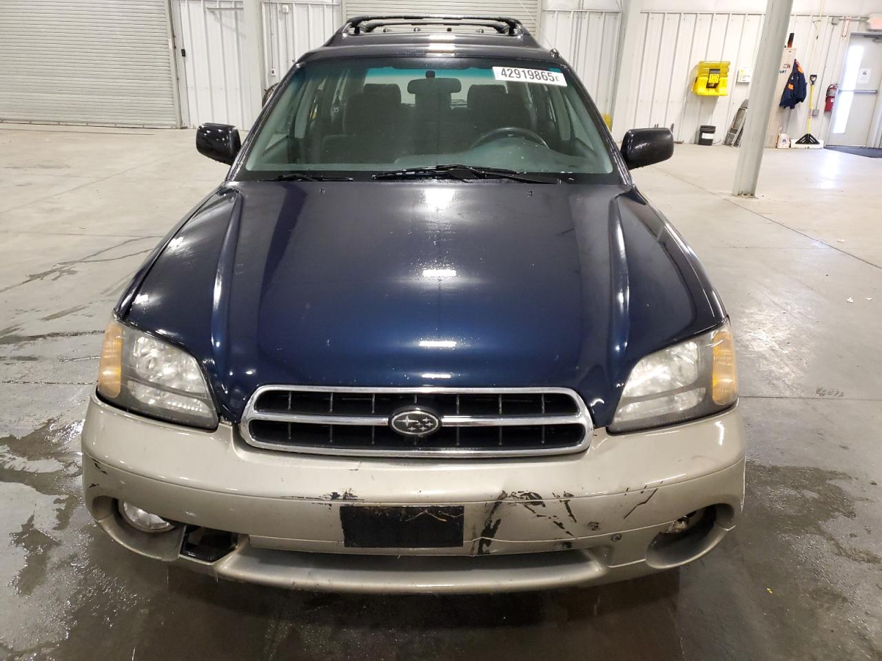 2000 Subaru Legacy VIN 4S3BH6651Y7670621 Copart auction photo, front end / rear end damage thumbnail 5