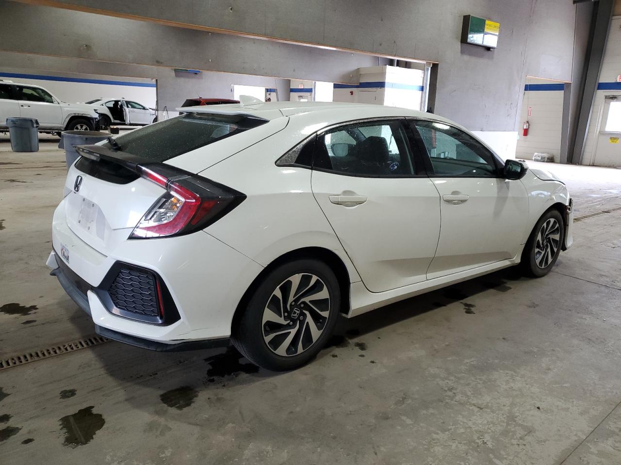 2017 Honda Civic VIN SHHFK7H27HU408459 Copart auction photo, front end / side damage thumbnail 3