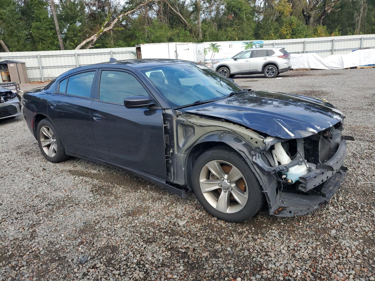 2017 Dodge Charger VIN 2C3CDXHG8HH581187 Copart auction photo, front end damage thumbnail 4
