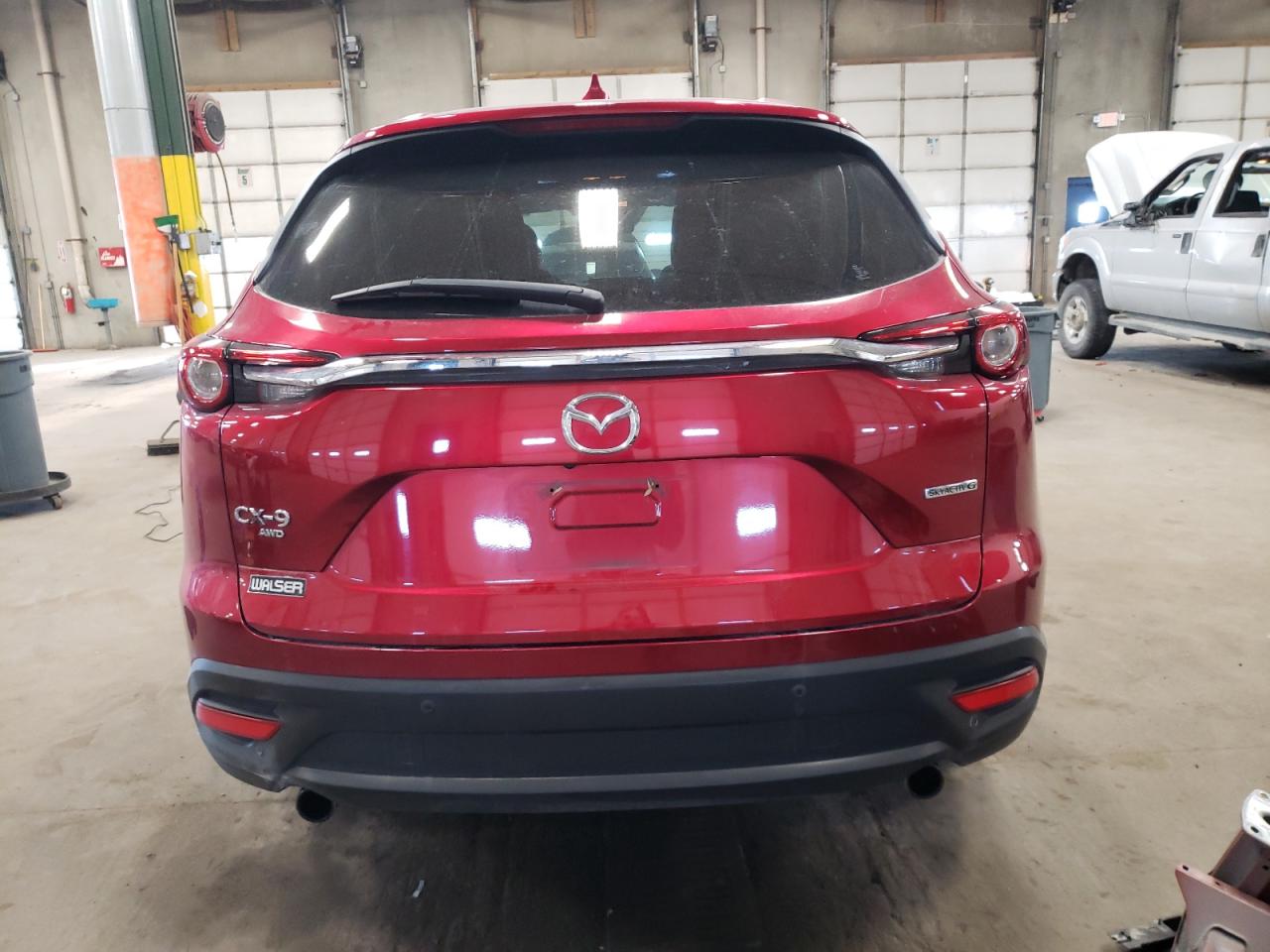 2021 Mazda CX-9 VIN JM3TCBCY0M0527261 Copart auction photo, front end damage thumbnail 6