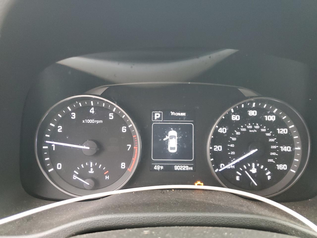 2018 Hyundai Elantra VIN 5NPD84LFXJH224785 Copart auction photo, all over damage thumbnail 9