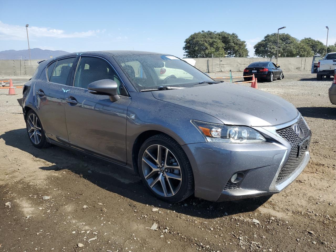 2016 Lexus CT VIN JTHKD5BHXG2251022 Copart auction photo, rear end damage thumbnail 4