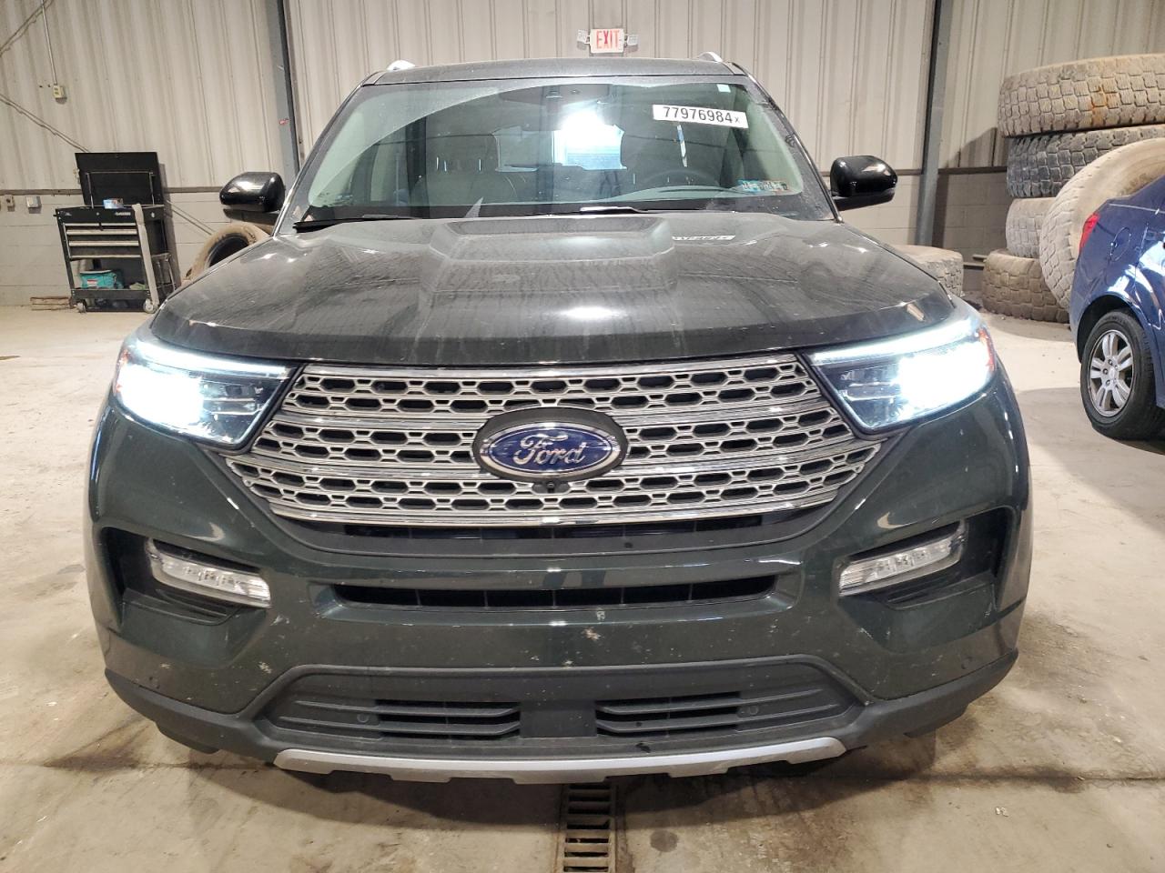 2022 Ford Explorer VIN 1FMSK8FH5NGC11347 Copart auction photo, rear end damage thumbnail 5