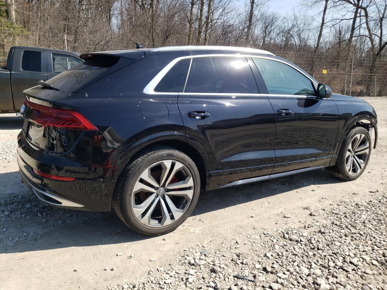 2019 Audi Q8 VIN WA1BVAF11KD037936 Copart auction photo, front end damage thumbnail 3