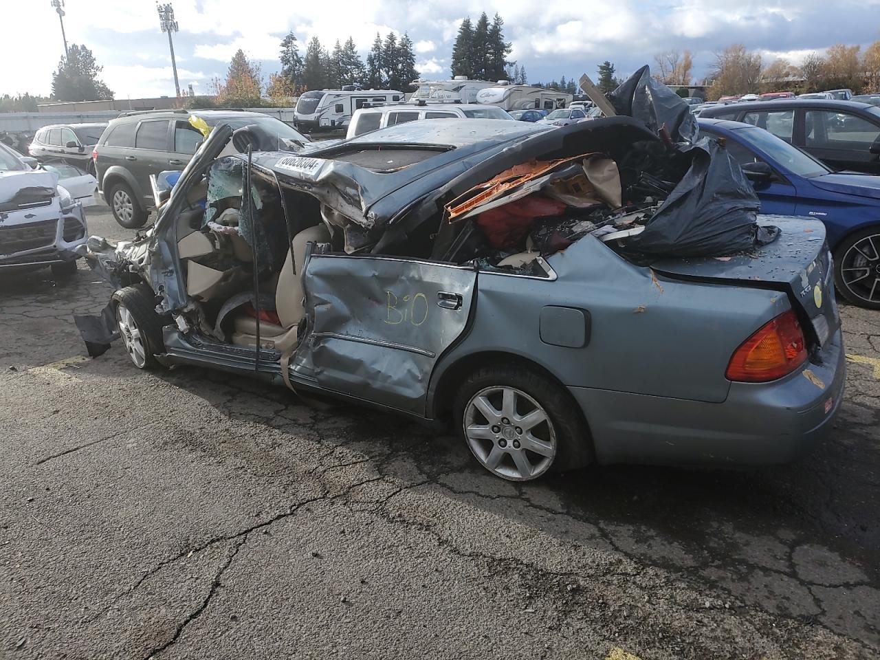 2002 Toyota Avalon VIN 4T1BF28B82U242647 Copart auction photo, all over damage thumbnail 2