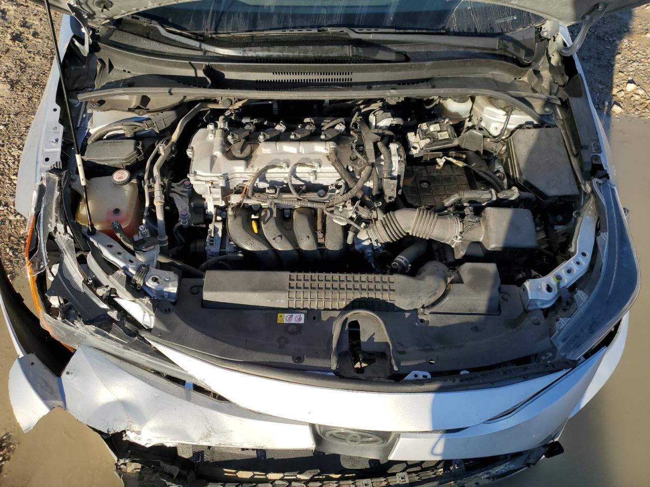 2020 Toyota Corolla VIN JTDEPRAE1LJ047987 Copart auction photo, front end damage thumbnail 11