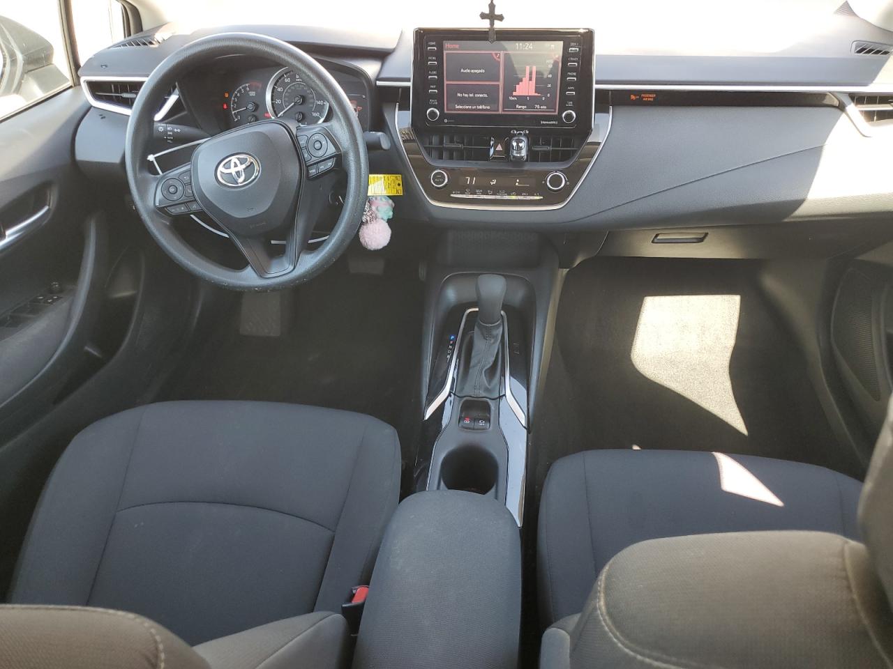 2021 Toyota Corolla VIN 5YFEPMAE8MP242694 Copart auction photo, rear end damage thumbnail 8