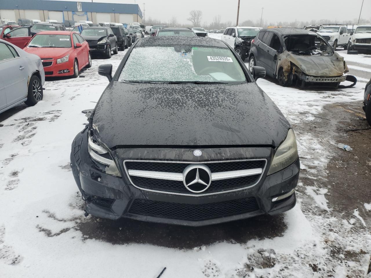 2012 Mercedes-Benz Cls-klasse VIN WDDLJ7DB4CA050368 Copart auction photo, front end damage thumbnail 5