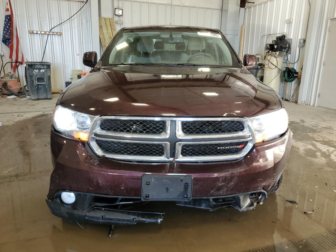 2012 Dodge Durango VIN 1C4RDJAG8CC213147 Copart auction photo, front end damage thumbnail 5