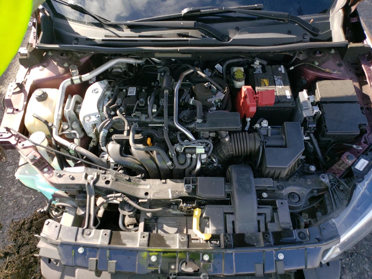 2020 Nissan Sentra VIN 3N1AB8CV3LY250298 Copart auction photo, side / front end damage thumbnail 11