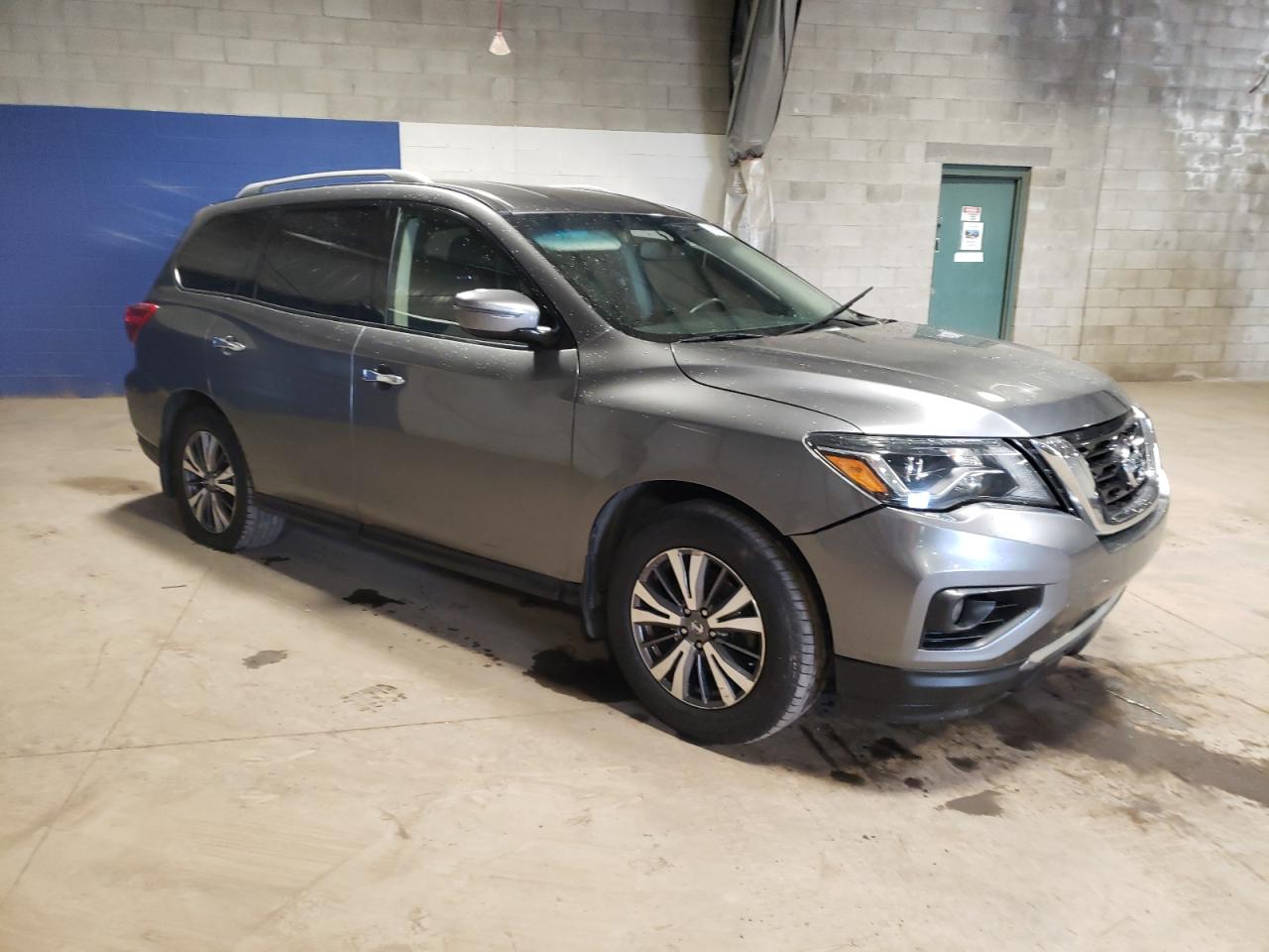 2017 Nissan Pathfinder VIN 5N1DR2MM2HC691571 Copart auction photo, side / rear end damage thumbnail 4