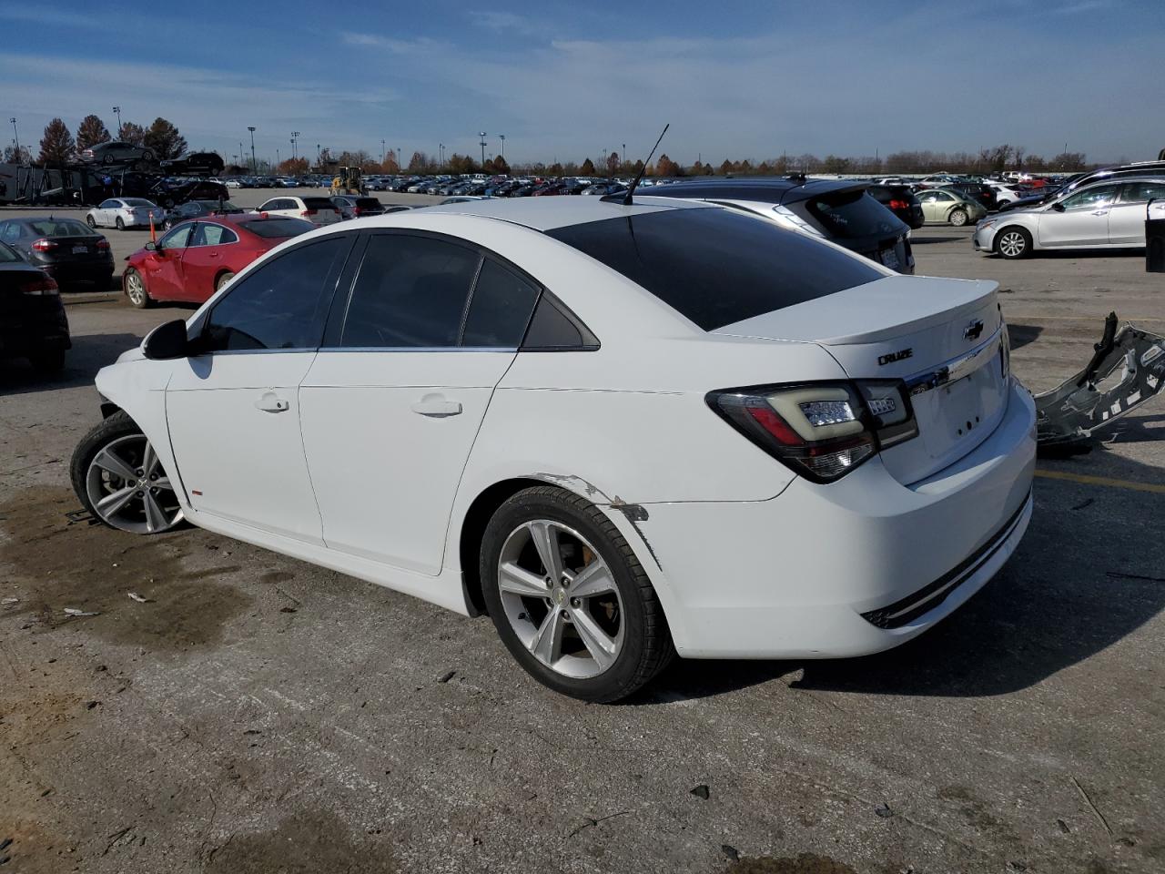 2014 Chevrolet Cruze VIN 1G1PE5SBXE7449821 Copart auction photo, front end / side damage thumbnail 2