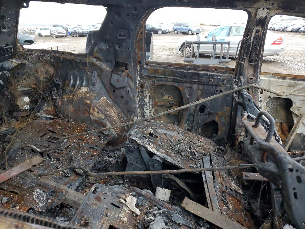 2012 GMC Acadia VIN 1GKKVTED6CJ234167 Copart auction photo, burn damage thumbnail 11