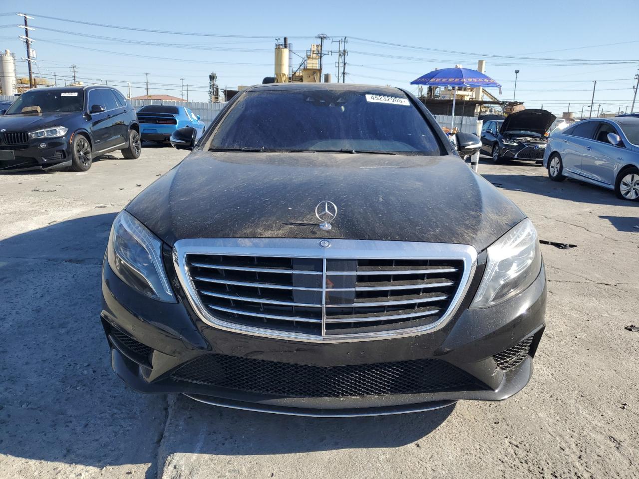 2016 Mercedes-Benz S-klasse VIN WDDUG8CBXGA241437 Copart auction photo, rear end damage thumbnail 5