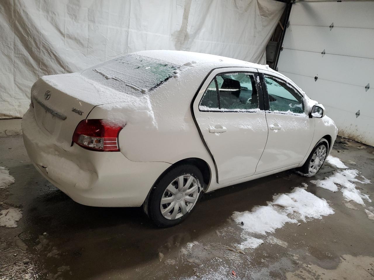 2009 Toyota Yaris VIN JTDBT903591329167 Copart auction photo, rear end / side damage thumbnail 3