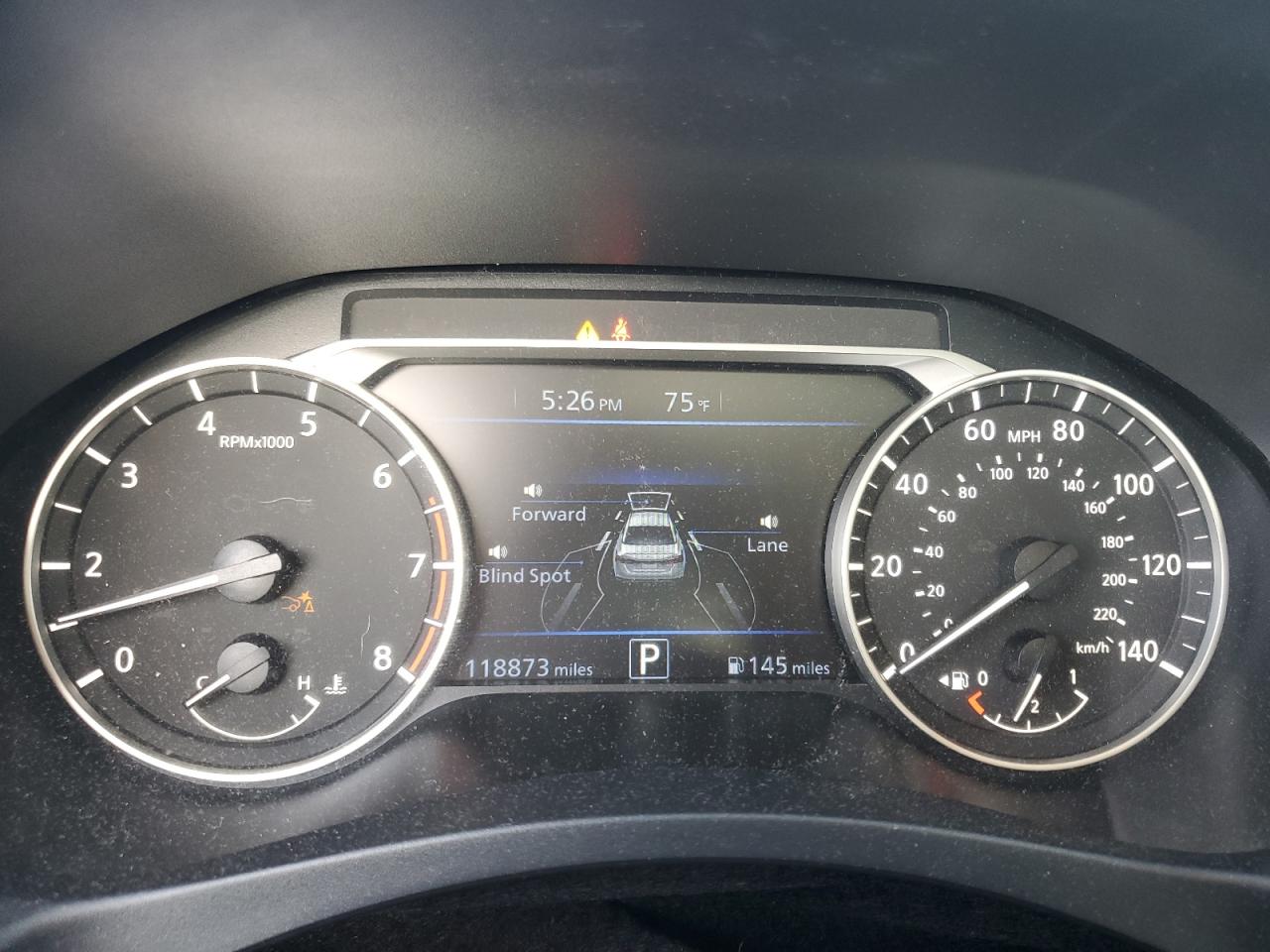 2019 Nissan Altima VIN 1N4BL4DV9KC116947 Copart auction photo, rear end / front end damage thumbnail 9