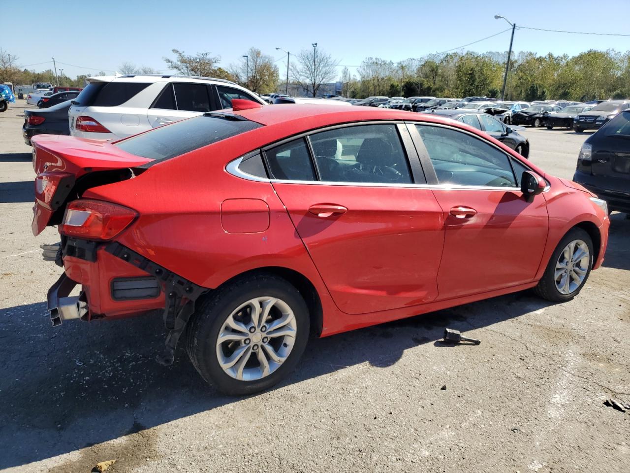 2019 Chevrolet Cruze VIN 1G1BE5SM5K7111573 Copart auction photo, rear end / minor dent/scratches damage thumbnail 3