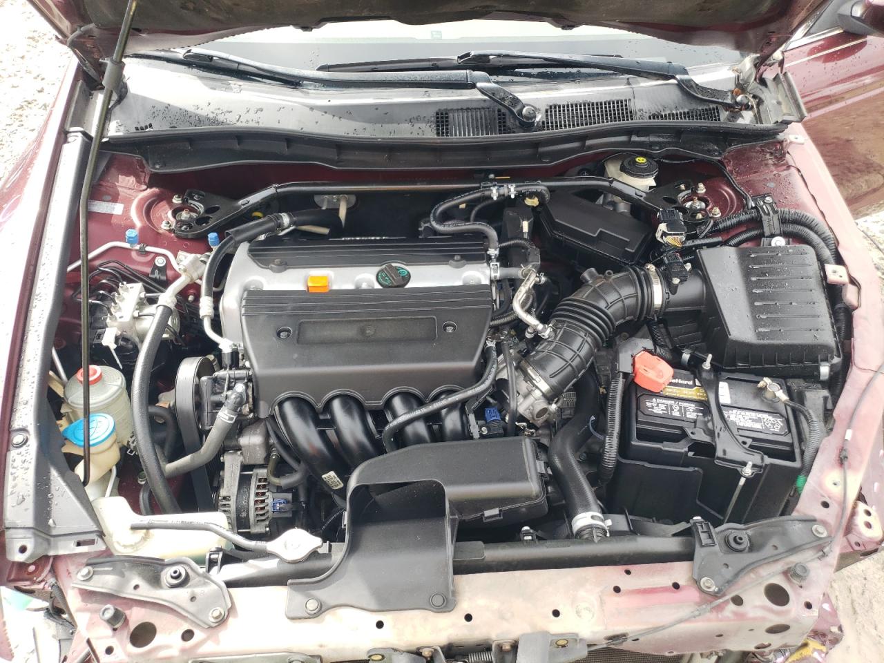 2009 Honda Accord VIN 1HGCP26889A019535 Copart auction photo, front end / minor dent/scratches damage thumbnail 11