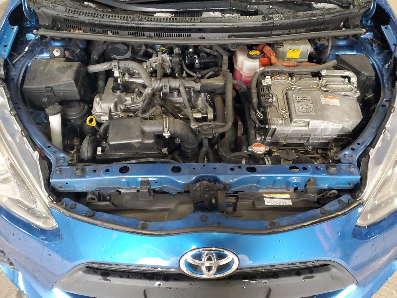 2016 Toyota Prius VIN JTDKDTB35G1138269 Copart auction photo, water/flood damage thumbnail 11