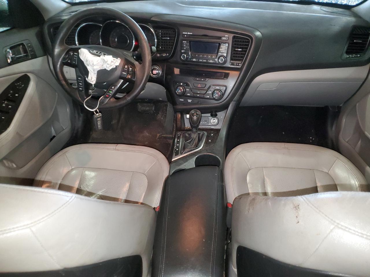 2011 KIA Optima VIN KNAGN4A7XB5184465 Copart auction photo, front end damage thumbnail 8
