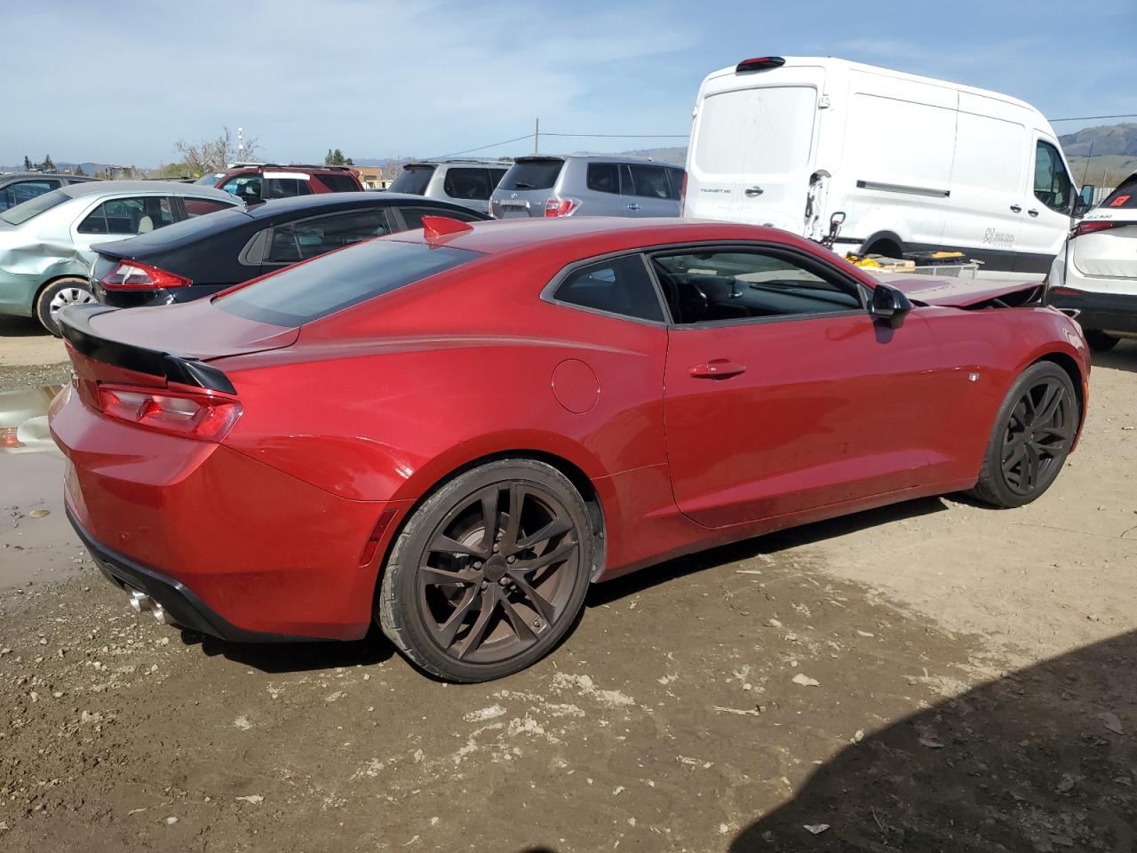 2017 Chevrolet Camaro VIN 1G1FA1RS2H0212954 Copart auction photo, front end damage thumbnail 3