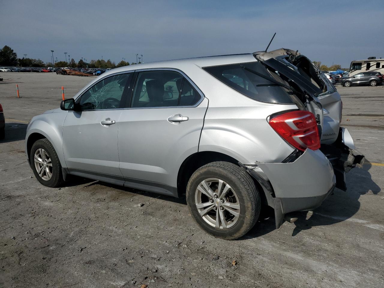 2016 Chevrolet Equinox VIN 2GNALBEK6G1146698 Copart auction photo, rear end damage thumbnail 2