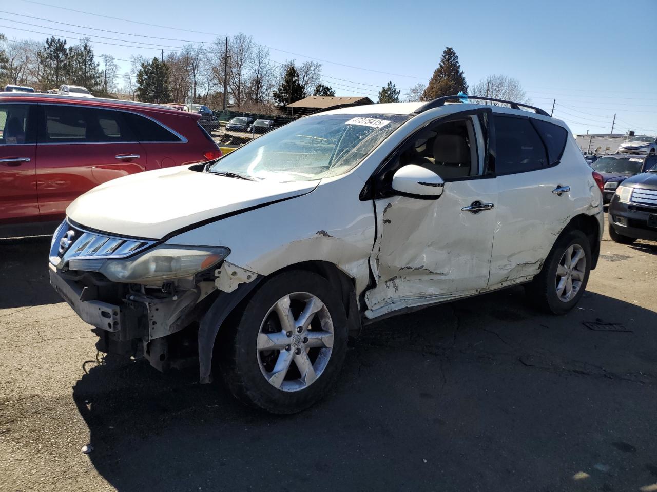 2009 Nissan Murano VIN JN8AZ18W99W137834