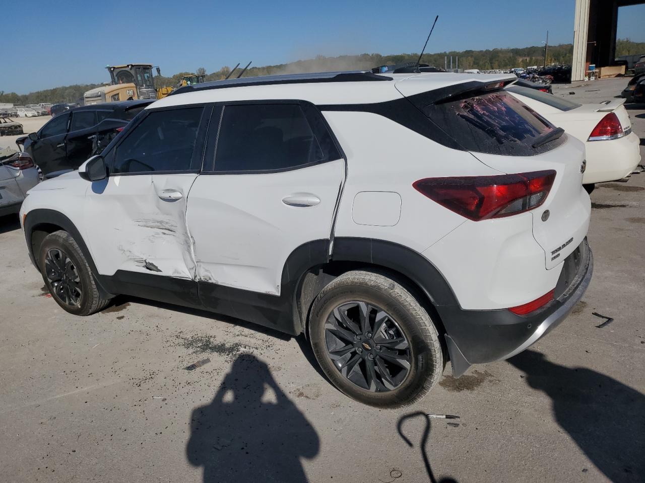 2021 Chevrolet TrailBlazer VIN KL79MRSL5MB150278 Copart auction photo, side damage thumbnail 2