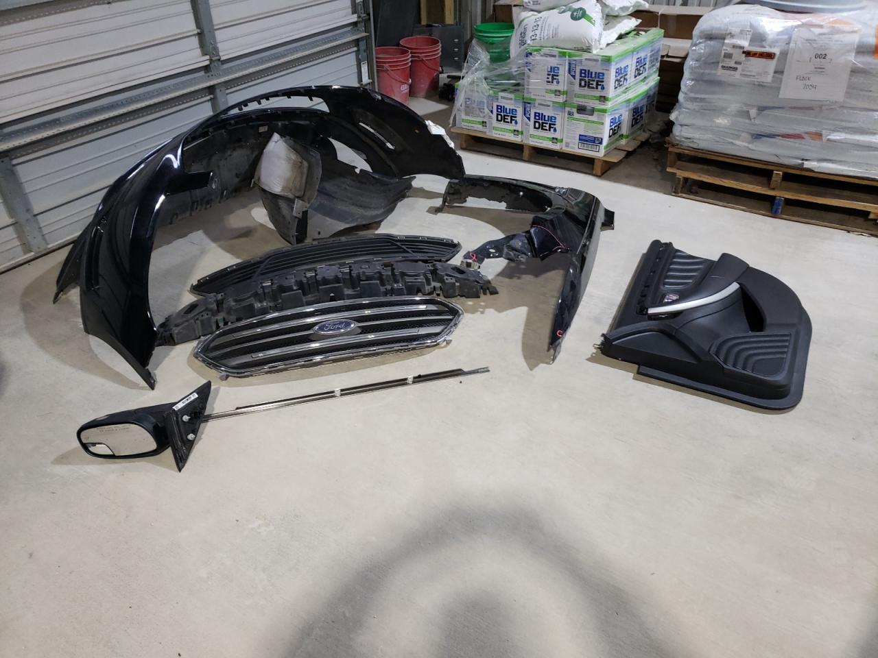 2018 Ford Taurus VIN 1FAHP2E85JG134817 Copart auction photo, front end / minor dent/scratches damage thumbnail 12