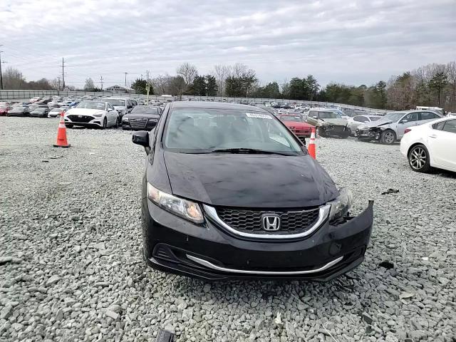 2013 Honda Civic VIN 2HGFB2F56DH572132 Copart auction photo, front end / side damage thumbnail 11