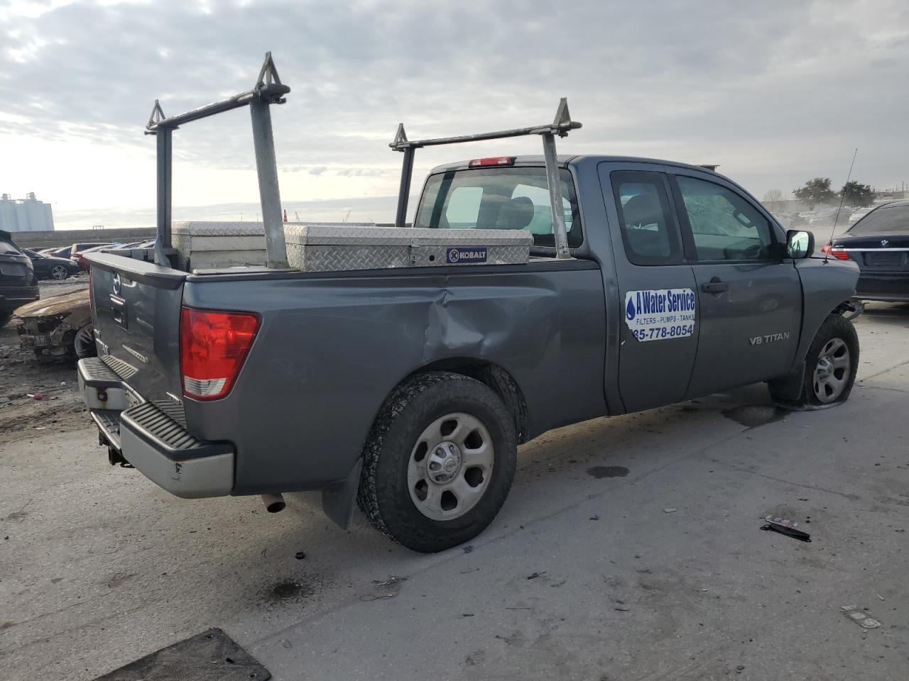2014 Nissan Titan VIN 1N6BA0CH4EN501990 Copart auction photo, front end damage thumbnail 3