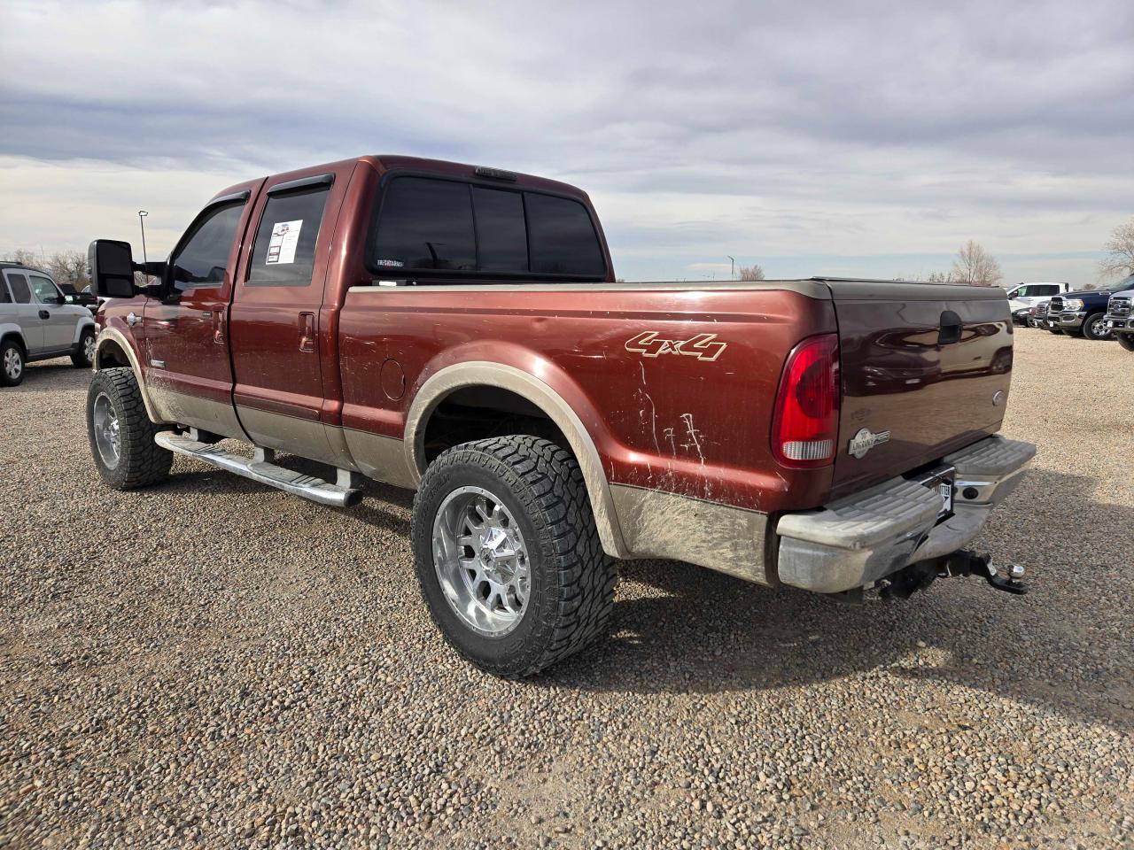 2006 Ford F250 VIN 1FTSW21P76EC38986 Copart auction photo, mechanical / hail damage thumbnail 3